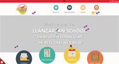 Desktop Screenshot of llancarfanprimaryschool.co.uk